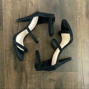 Kelly & Katie black  strappy heels